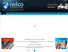 Tablet Screenshot of nelcointernational.co.za